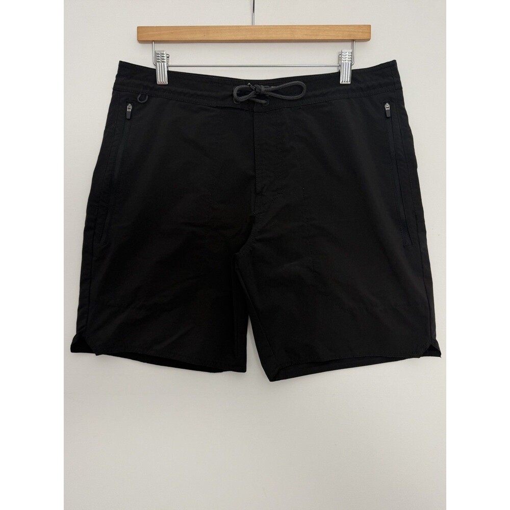 Roark Shorts Mens 33 Black Layover Trail Hybrid Adventure Hiking Travel Outdoor